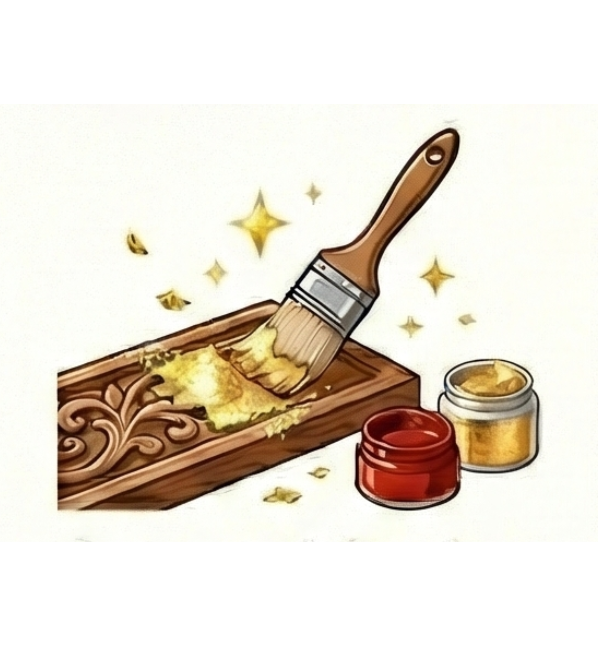 Sơn son thếp vàng