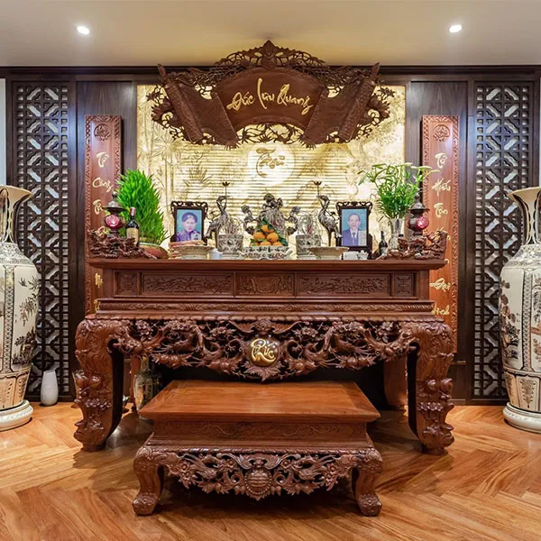 Phòng thờ biệt thự Hà Đông