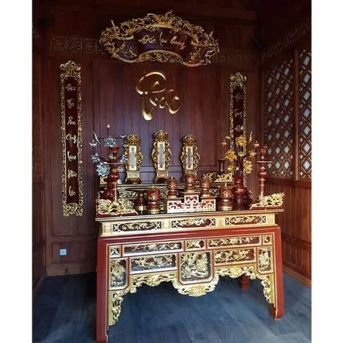 Không gian thờ nhà phố Sơn Đồng